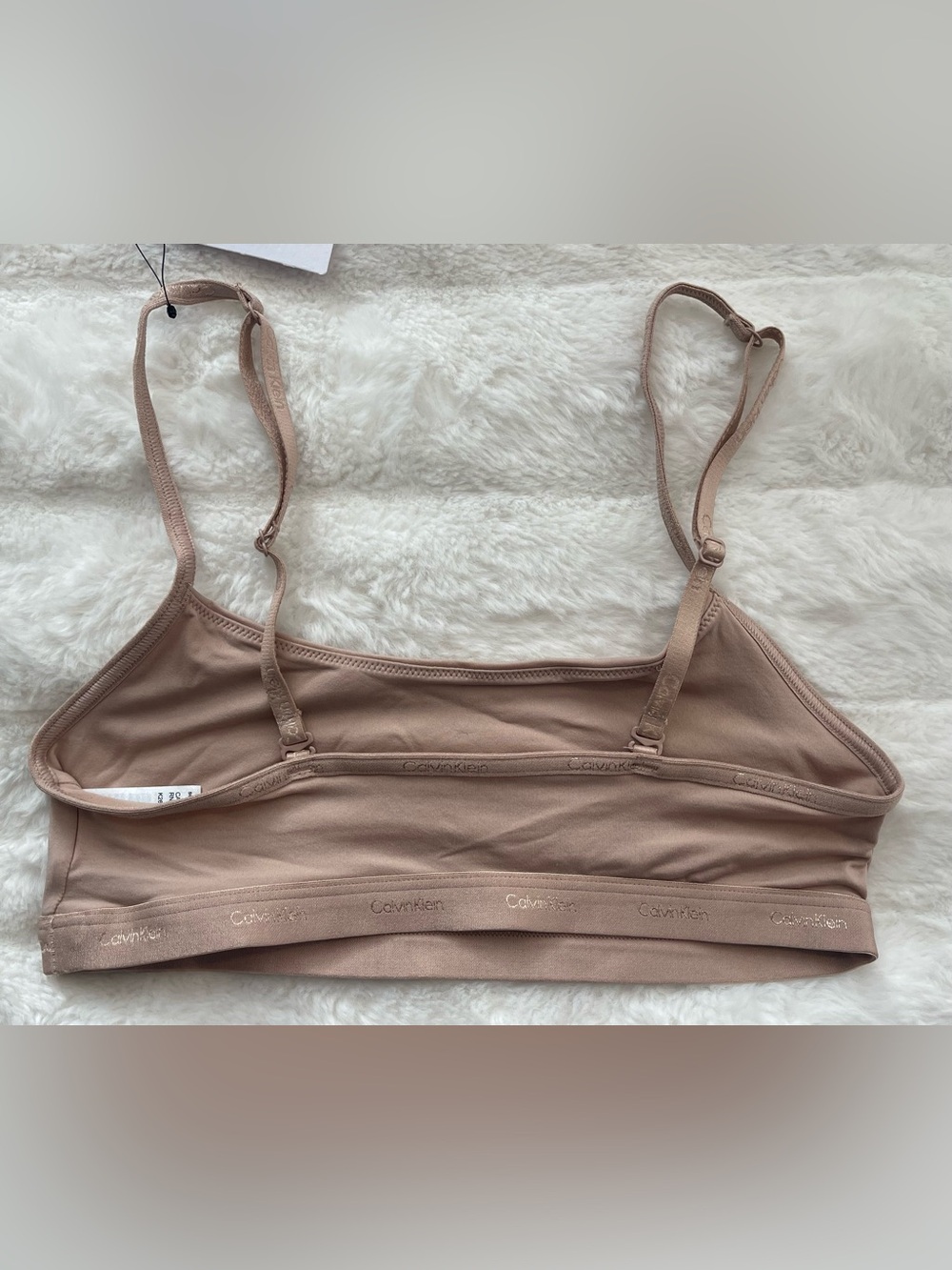 Calvin Klein Women Form to Body Unlined Bralette Cedar Size XS QF6757-200 - Picture 6 of 8